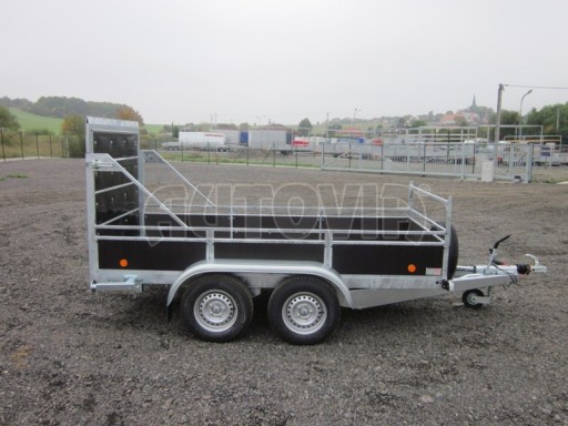 Nákladní přívěs s rampou ZV 30 2,7T B2 3,01x1,31/0,35 rampa