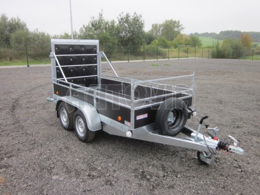 Nákladní přívěs s rampou ZV 30 2,7T B2 3,01x1,31/0,35 rampa