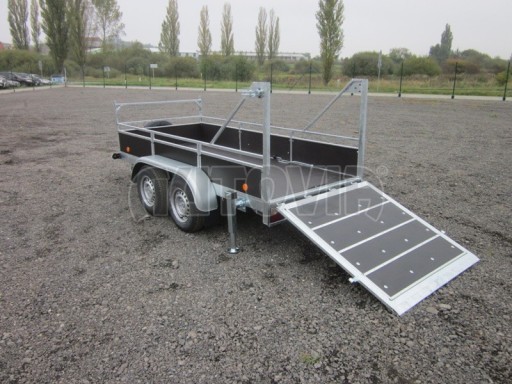 Nákladní přívěs s rampou ZV 30 2,7T B2 3,01x1,31/0,35 rampa