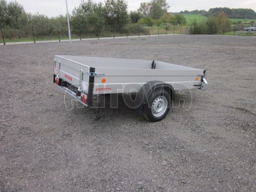 PROFI sklopný přívěsný vozík ZV 27 ALU N1 skl 2,50x1,49/0,35 POČ