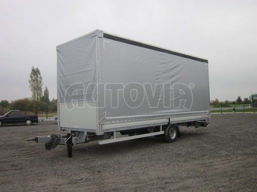 Tandemový jednoosý vzduchem brzděný přívěs AVG 10T 7,40x2,48/3,10 č.2