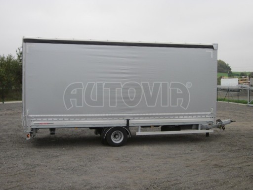 Tandemový jednoosý vzduchem brzděný přívěs AVG 10T 7,40x2,48/3,10 č.4