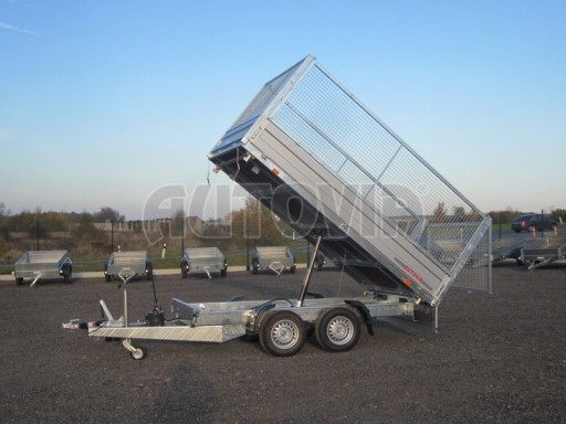 Sklopný přívěsný vozík ATS 3SKS 2,7T 3,32x1,70/1,35 ECO ruč GITTER