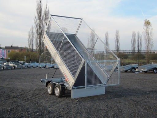 Sklopný přívěsný vozík ATS 3SKS 2,7T 3,32x1,70/1,35 ECO ruč GITTER