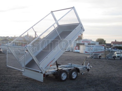 Sklopný přívěsný vozík ATS 3SKS 2,7T 3,32x1,70/1,35 ECO ruč GITTER