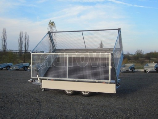 Sklopný přívěsný vozík ATS 3SKS 2,7T 3,32x1,70/1,35 ECO ruč GITTER