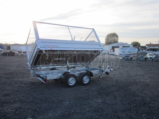 Sklopný přívěsný vozík ATS 3SKS 2,7T 3,32x1,70/1,35 ECO ruč GITTER