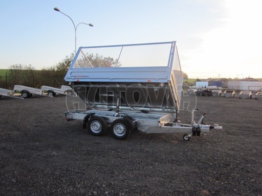 Sklopný přívěsný vozík ATS 3SKS 2,7T 3,32x1,70/1,35 ECO ruč GITTER