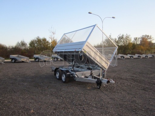 Sklopný přívěsný vozík ATS 3SKS 2,7T 3,32x1,70/1,35 ECO ruč GITTER