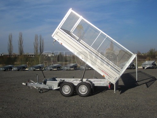 Třístranný sklopný přívěs ATS 3SKS 3,5T 3,33x1,70/1,35 ECO ruč GITTER