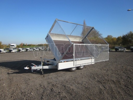 Sklápěcí přívěs ATS 3SKS 3,5T 3,33x1,70/1,35 ECO GITTER v elektrice