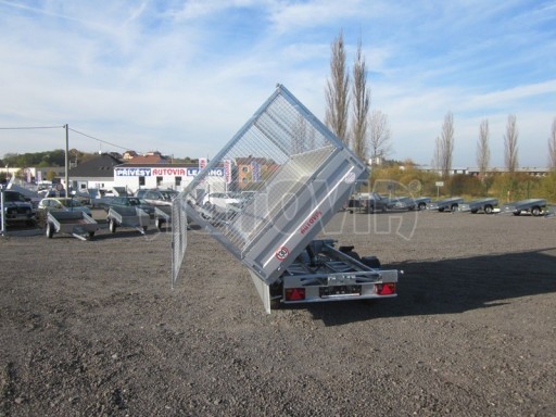 Sklápěcí přívěs ATS 3SKS 3,5T 3,33x1,70/1,35 ECO GITTER v elektrice