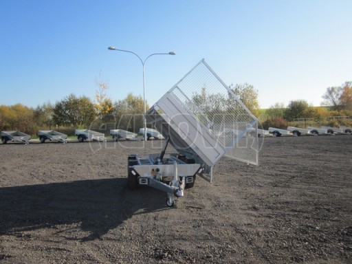 Sklápěcí přívěs ATS 3SKS 3,5T 3,33x1,70/1,35 ECO GITTER v elektrice