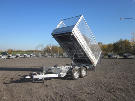 Sklápěcí přívěs ATS 3SKS 3,5T 3,33x1,70/1,35 ECO GITTER v elektrice