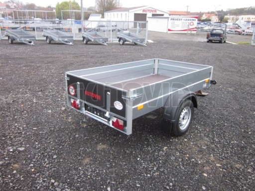 Sklopný nebrzděný přívěs HD 8 skl 2,27x1,25/0,35 č.19