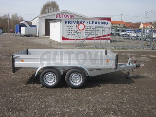 Hliníkový přívěsný vozík ZV 31 ALU 2,7T B2 3,00x1,55/0,35
