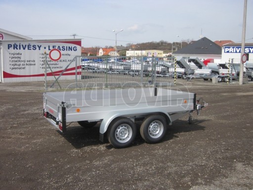 Hliníkový přívěsný vozík ZV 31 ALU 2,7T B2 3,00x1,55/0,35