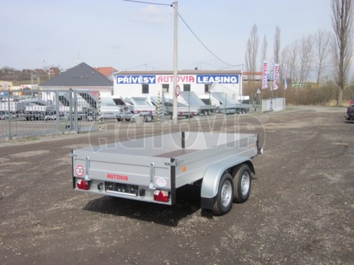 Hliníkový přívěsný vozík ZV 31 ALU 2,7T B2 3,00x1,55/0,35