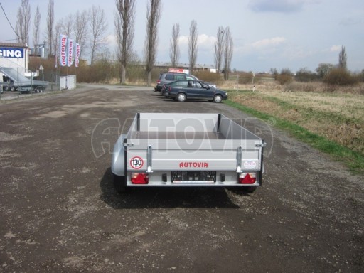 Hliníkový přívěsný vozík ZV 31 ALU 2,7T B2 3,00x1,55/0,35