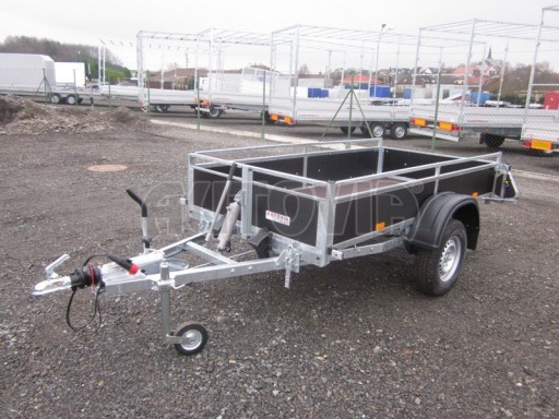 Sklopný brzděný přívěs za osobní auto DNG 1,3T 2,52x1,27/0,35* č.3