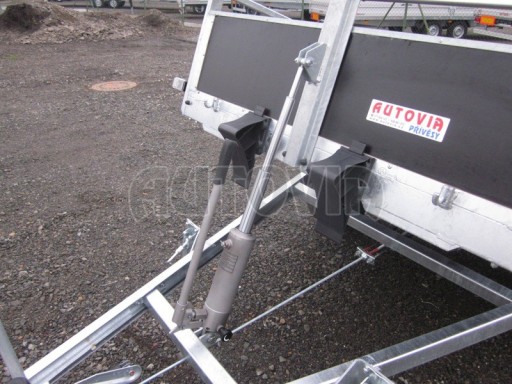 Sklopný brzděný přívěs za osobní auto DNG 1,3T 2,52x1,27/0,35* č.6