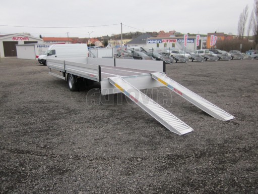 Nákladní přívěs AVG 10T 7,40x2,48/0,40 valník* č.2