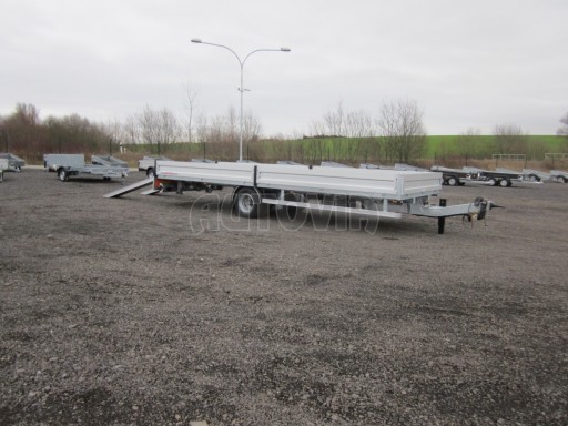 Nákladní přívěs AVG 10T 7,40x2,48/0,40 valník* č.10