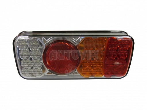 Svítilna WAS W66P/314kr sdružená LED 12-24V, P-BL/BR/KO/CO/RZ č.1