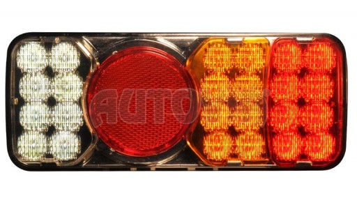 Svítilna WAS W66P/314kr sdružená LED 12-24V, P-BL/BR/KO/CO/RZ č.2