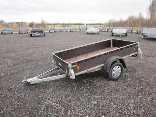 Přívěsný vozík překližkový bazar ZV 26 N1POČ 750kg - 2,51/1,26/0,35 č.1