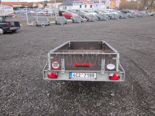 Přívěsný vozík překližkový bazar ZV 26 N1POČ 750kg - 2,51/1,26/0,35 č.3