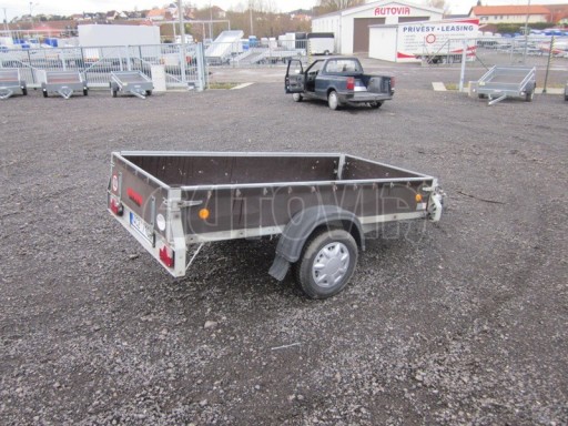 Přívěsný vozík překližkový bazar ZV 26 N1POČ 750kg - 2,51/1,26/0,35 č.4