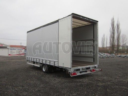 Vzduchem brzděný přívěs s plachtou AVG 10T B1 7,40x2,48/2,80 č.9