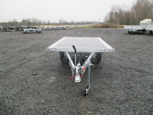 Přívěs v provedení plato pro převoz těžkých nákladů ZV 22 1,3T B1 2,55x1,50 plato