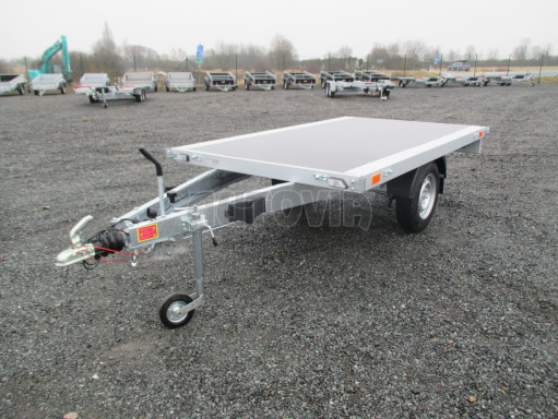 Přívěs v provedení plato pro převoz těžkých nákladů ZV 22 1,3T B1 2,55x1,50 plato