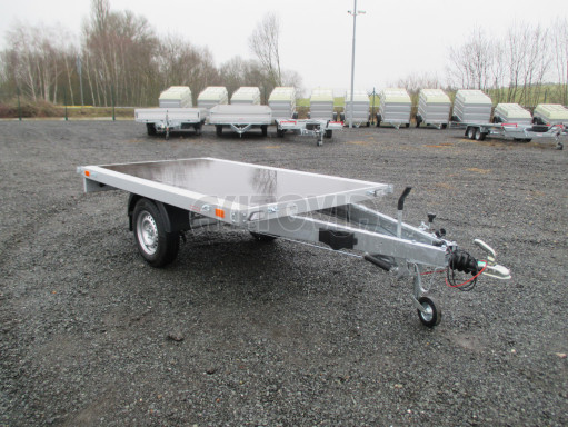 Přívěs v provedení plato pro převoz těžkých nákladů ZV 22 1,3T B1 2,55x1,50 plato