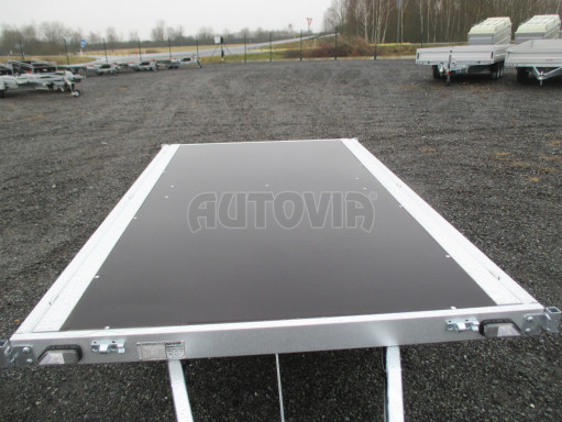 Přívěs v provedení plato pro převoz těžkých nákladů ZV 22 1,3T B1 2,55x1,50 plato