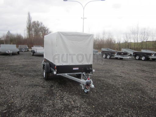 Překližkový přívěs s plachtou ZV 26 1,3T B1 2,50x1,30/1,37