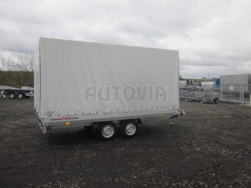 Dvounápravový přívěs s plachtou ZV 41 2,7T B2 4,18x2,01/1,90
