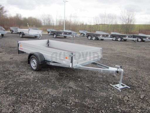 PROFI přívěsný vozík za osobní auto ZV 31 ALU 750kg N1 3,00x1,55/0,35 POČ zesílená náprava