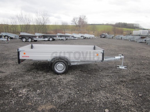 PROFI přívěsný vozík za osobní auto ZV 31 ALU 750kg N1 3,00x1,55/0,35 POČ zesílená náprava