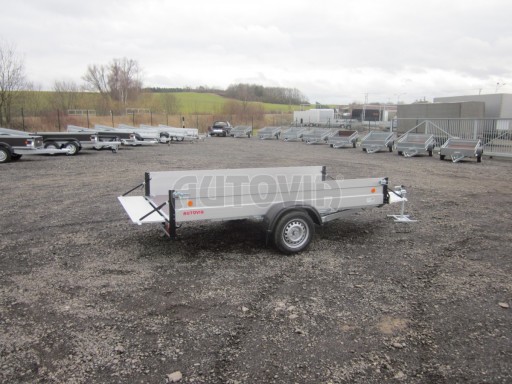 PROFI přívěsný vozík za osobní auto ZV 31 ALU 750kg N1 3,00x1,55/0,35 POČ zesílená náprava