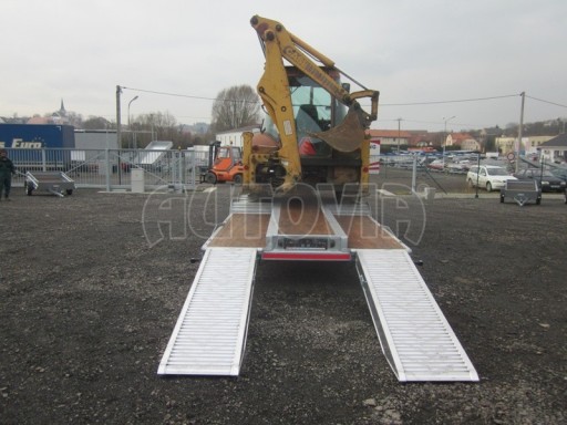 Vzduchem brzděné plato pro převoz traktorů AVG 18T 8,20x2,48 plato* č.7