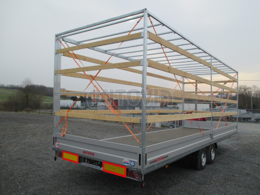Nákladní přívěs s konstrukcí DN 3,5T B2 7,43x2,47/2,60