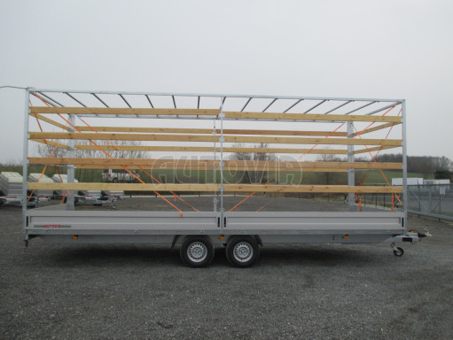 Nákladní přívěs s konstrukcí DN 3,5T B2 7,43x2,47/2,60