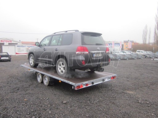 Hydraulicky sklopný přívěs pro přepravu aut AD 3,5T B2 5,17x2,47 plato