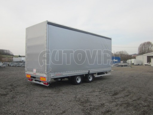 Dvounápravový vzduchem brzděný přívěs AVG B2 10,9T 7,40x2,48/3,10 č.4