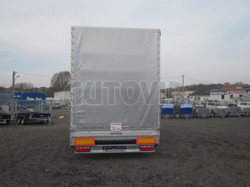 Dvounápravový vzduchem brzděný přívěs AVG B2 10,9T 7,40x2,48/3,10 č.5