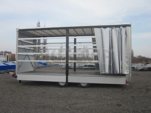 Dvounápravový vzduchem brzděný přívěs AVG B2 10,9T 7,40x2,48/3,10 č.2