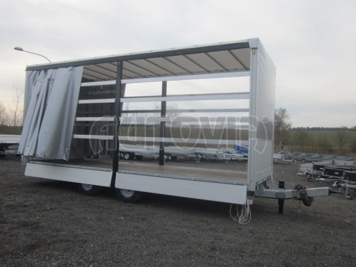 Dvounápravový vzduchem brzděný přívěs AVG B2 10,9T 7,40x2,48/3,10 č.7